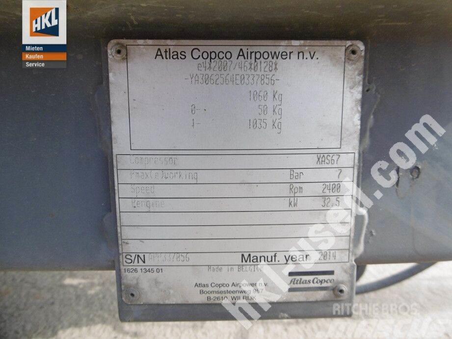Atlas Copco XAS 67 Kompressoren