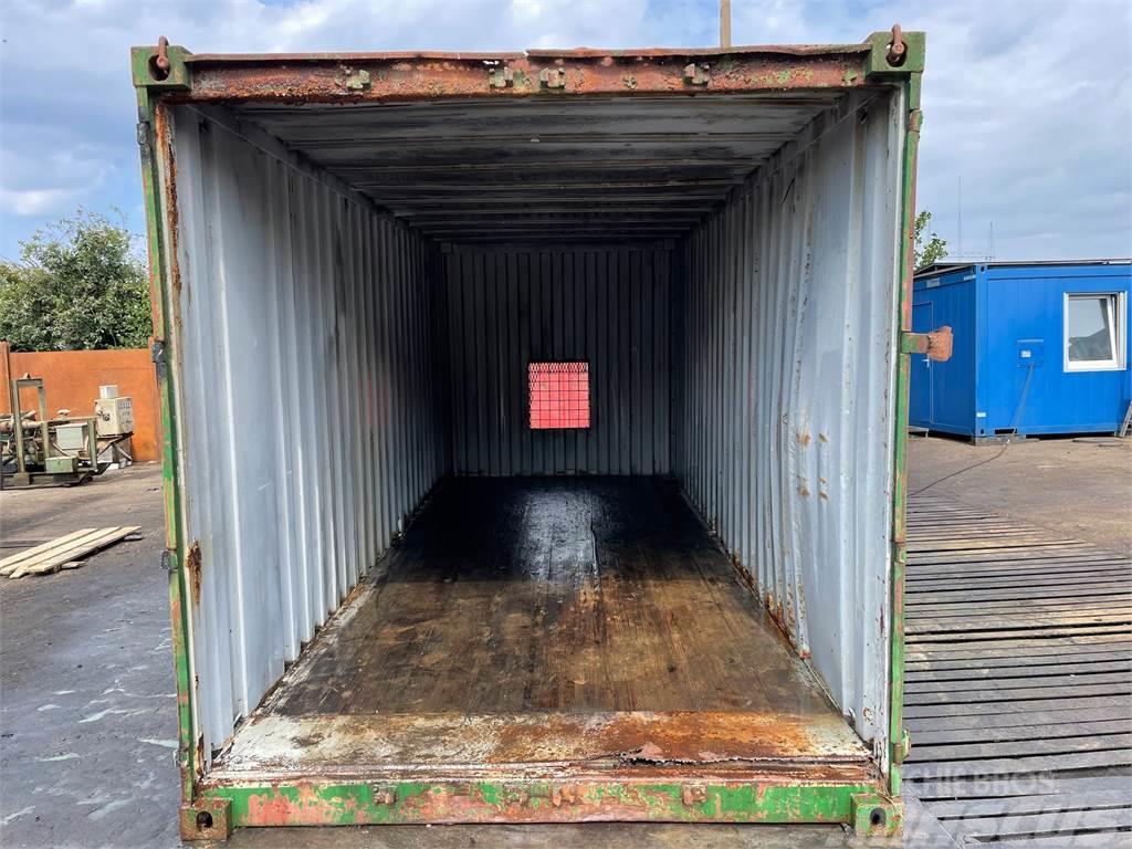  20FT container uden døre, til dyrehold eller lign. Lagerbehälter