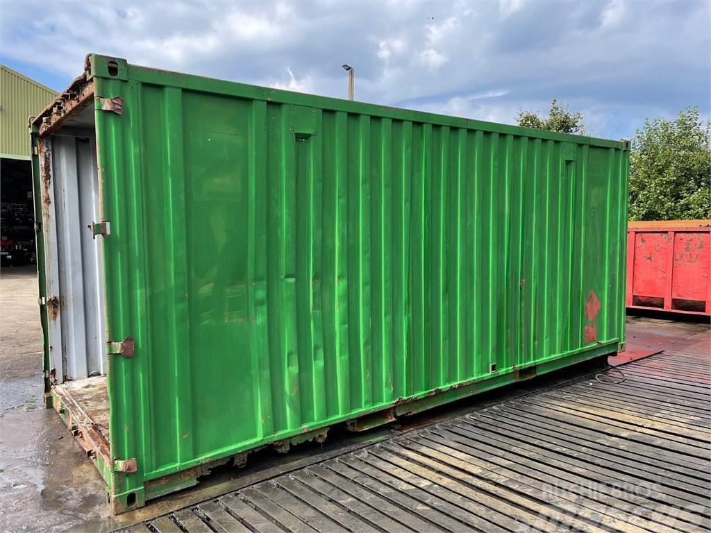  20FT container uden døre, til dyrehold eller lign. Lagerbehälter