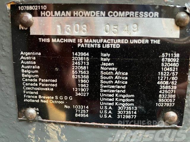 Holman Howden skruekompressor type 1308 0549 Kompressoren