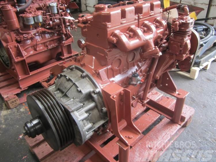 MAN D0224 M/057 4 cyl. diesel motor, komplet Motoren