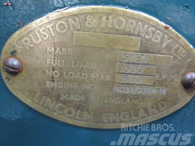 Ruston & Hornsby Type 5YEN motor til reservedele Motoren