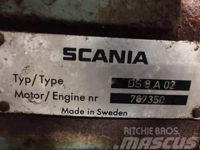 Scania DS8 A 02 motor - kun til reservedele Motoren