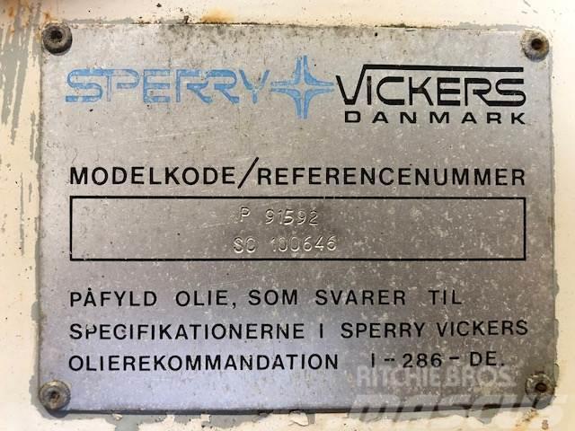  Sperry Vickers Danmark P91592 Powerpack Diesel Generatoren