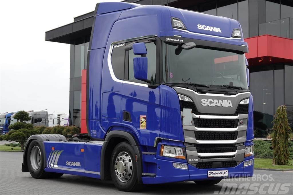 Scania R 450 / RETARDER / NOWY MODEL / OPONY 100 % Sattelzugmaschinen