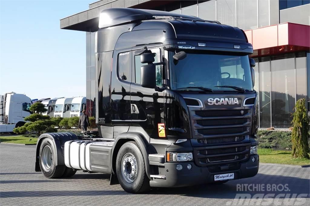 Scania R 580 / V8 / RETARDER / HIGHLINE / NAVI / SPROWADZ Sattelzugmaschinen