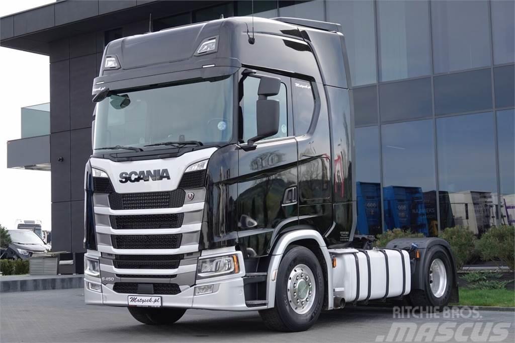 Scania S 450 / RETARDER / KOMPRESOR DO WYDMUCHU MHS 1100  Sattelzugmaschinen
