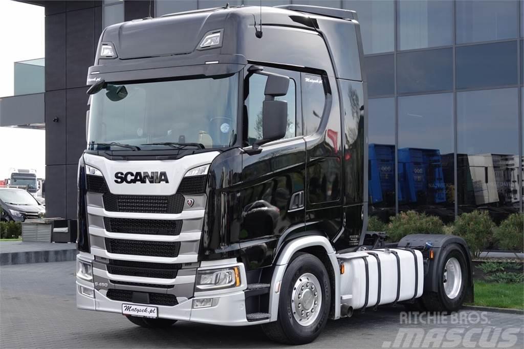 Scania S 450 / RETARDER / KOMPRESOR DO WYDMUCHU MHS 1100  Sattelzugmaschinen