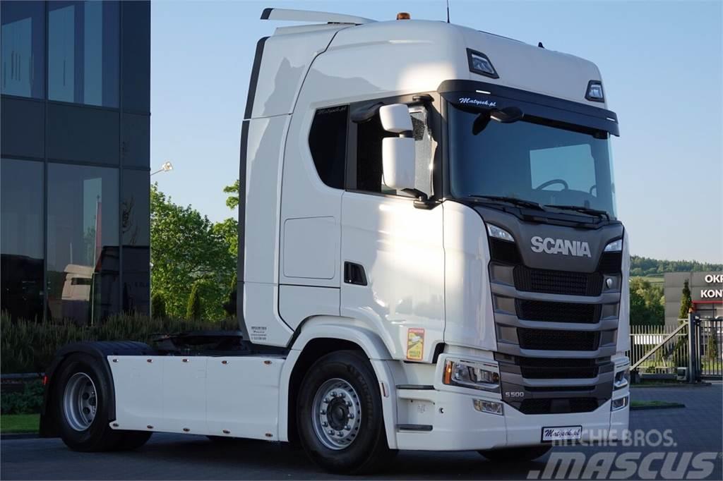 Scania S 500 / RETARDER / KLIMA POSTOJOWA / 2019 ROK Sattelzugmaschinen