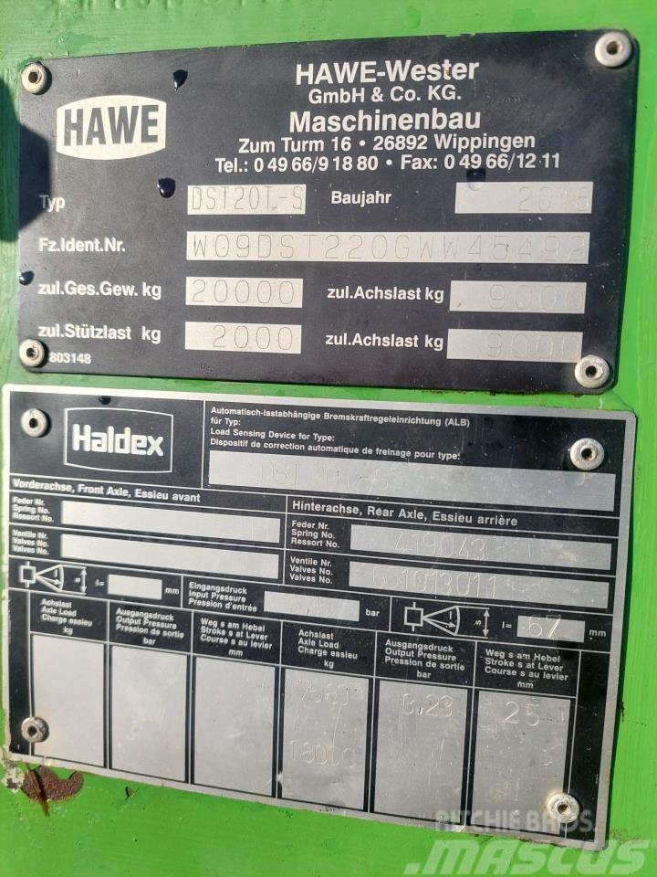 Hawe DST 20T - S Düngemittelverteiler