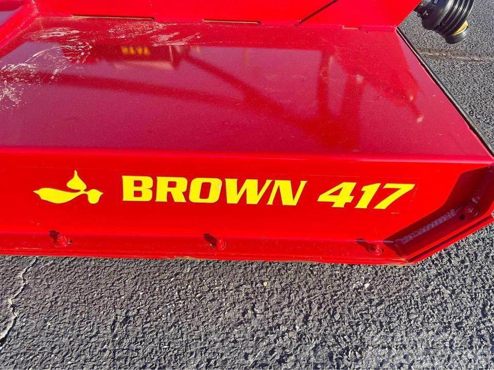 Brown 417 rotary cutter Ballenschredder, -schneider und -wickler