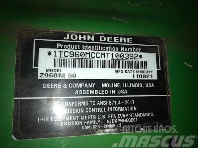 John Deere Z960M Null-Wendekreis Mäher