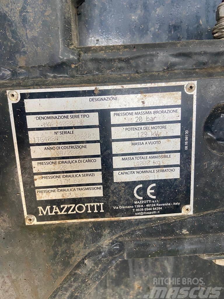  Mazzotti MAF 4080HP Anhängespritzen