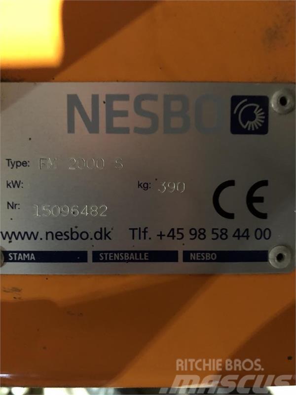Nesbo FM2000S / Overglemt fejemaskine, ALDRIG brugt Andere Landmaschinen