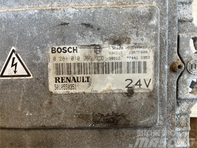 Renault RENAULT ENGINE ECU 5010550351 Elektronik