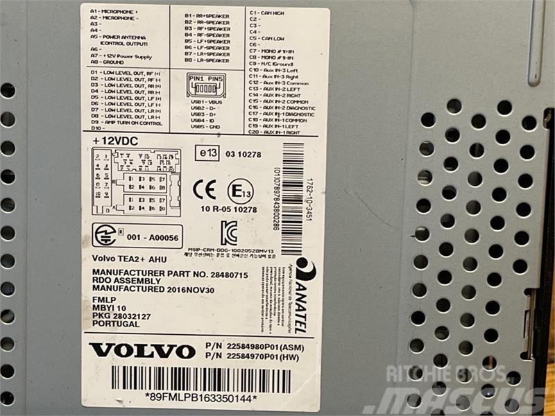 Volvo VOLVO RADIO TEA2+AHU 28480715 Andere Zubehörteile