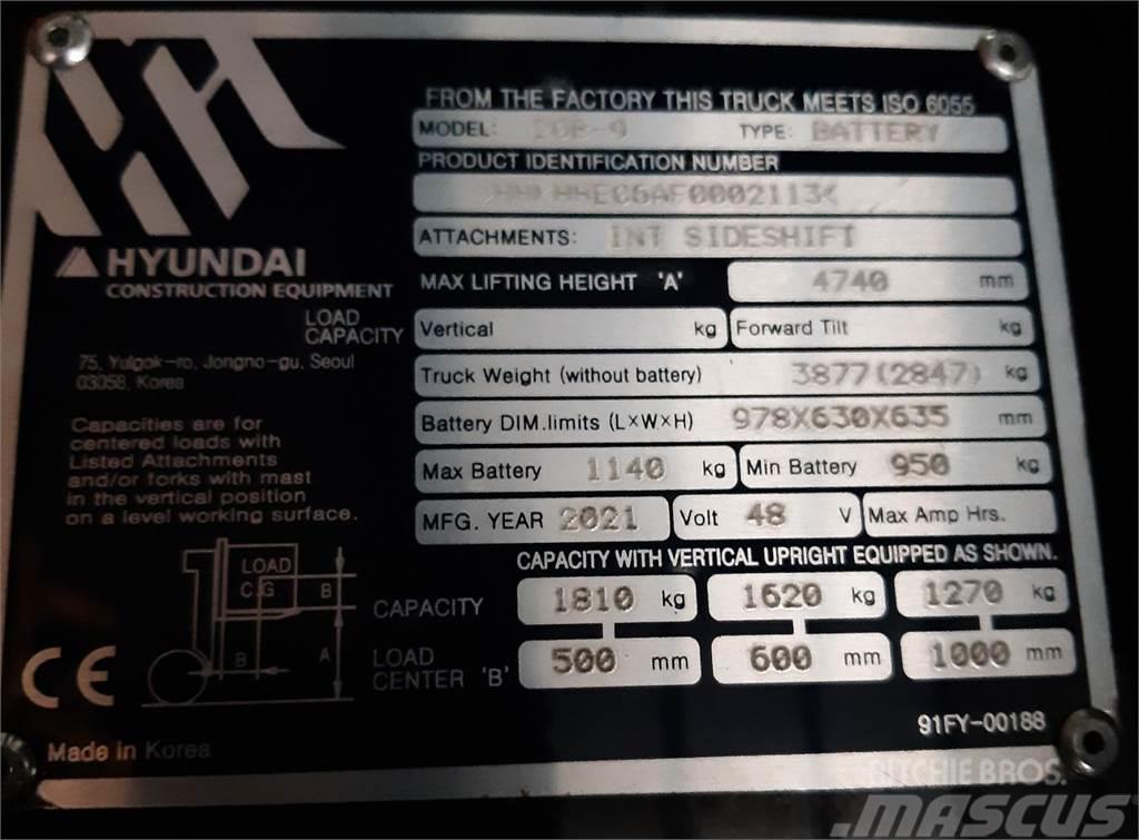 Hyundai 20B-9 TS470 Elektro Stapler
