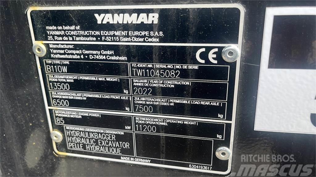 Yanmar B110W Mobilbagger