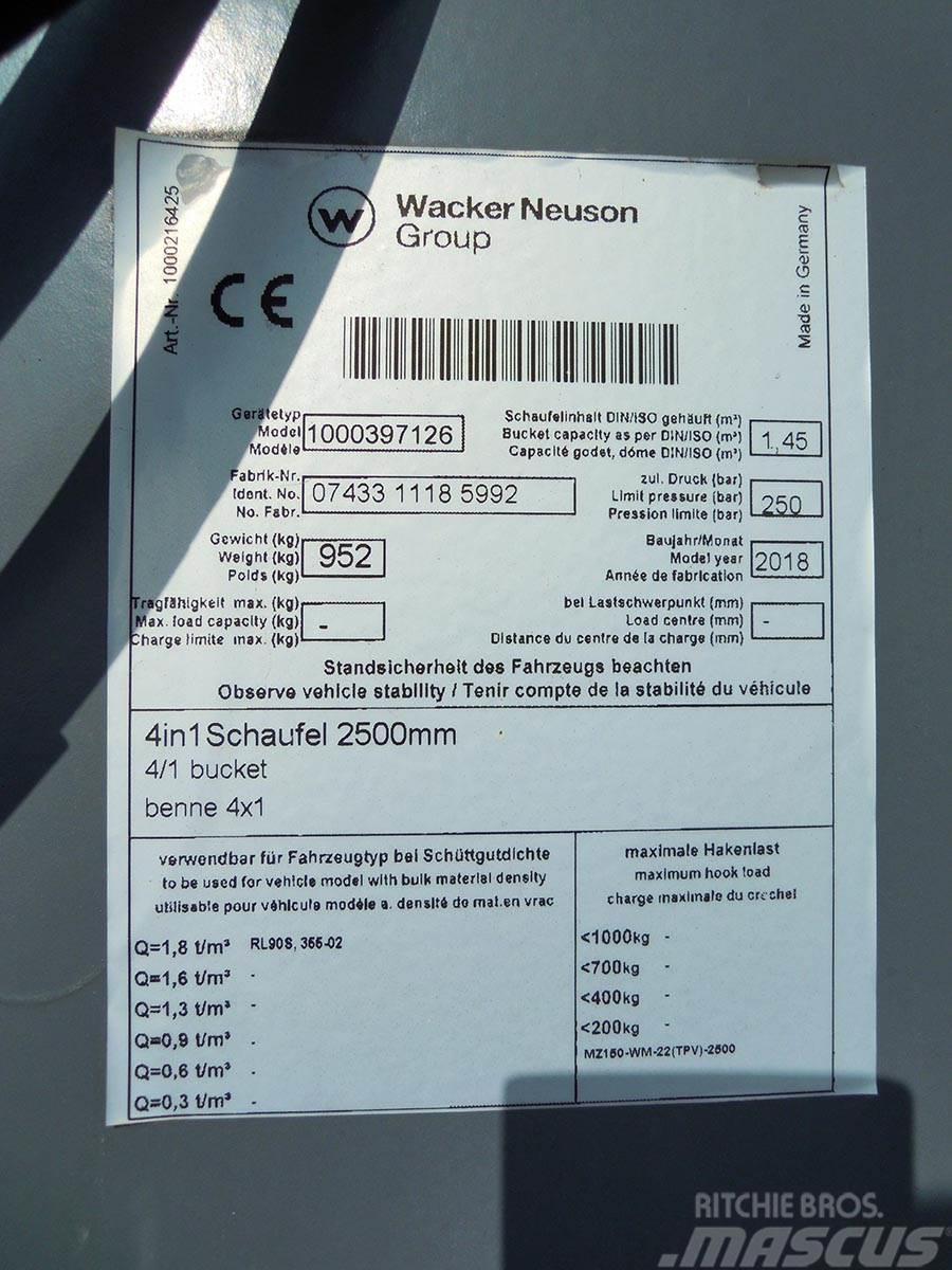 Wacker Neuson 4/1 2480mm 1,30m3 Andere