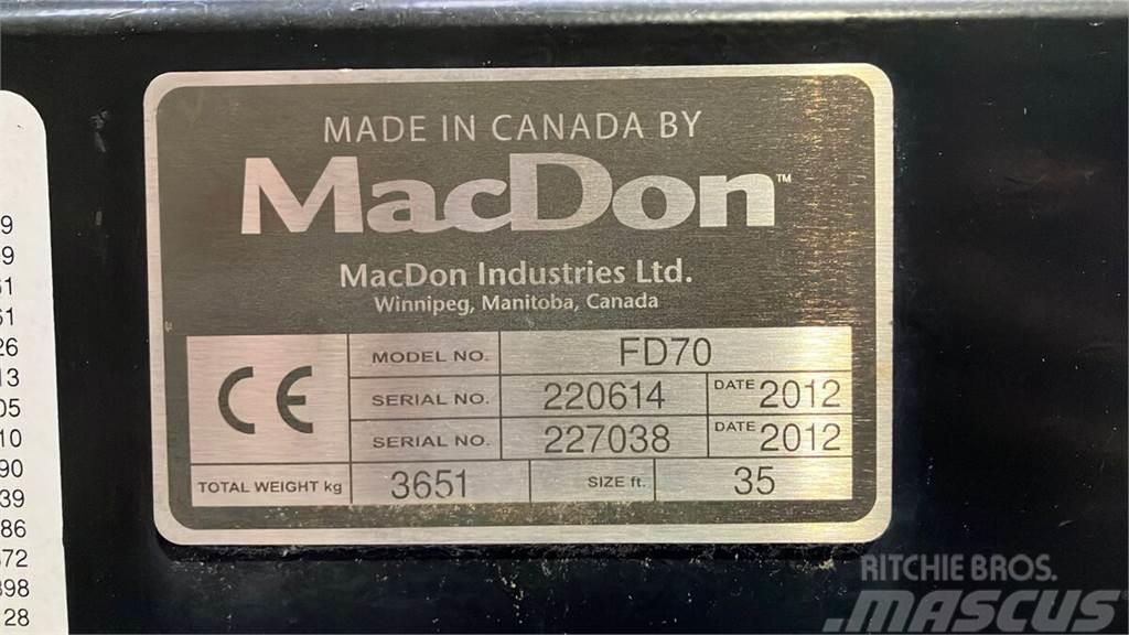 MacDon FD70 Zubehör Mähdrescher