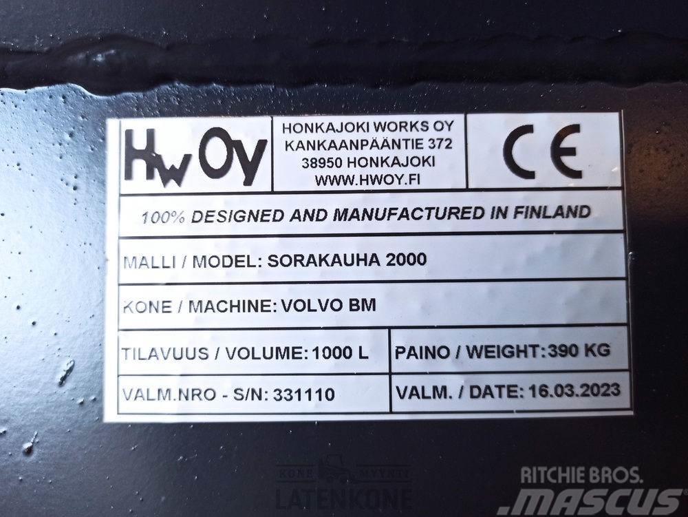 Volvo Sorakauha 200cm/1m3 HW Schaufeln
