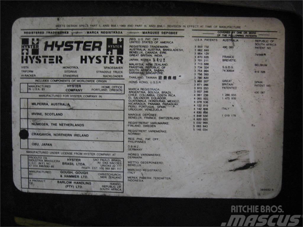Hyster H60XM Gas Stapler