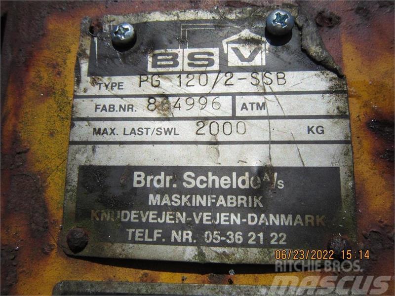  - - -  BSV PG 120/2 Gaffelløfter Diesel Stapler