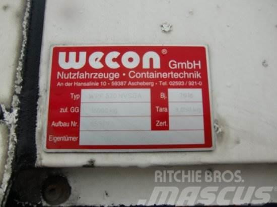 WECON WECHSELBRüCKE JUMBO PLANE, HUBDACH, GESAMTLäNGE: Containeranhänger