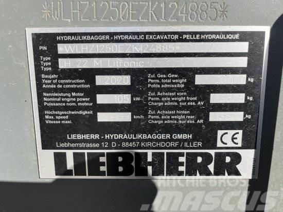 LIEBHERR LH 22 M LITRONIC, UMSCHLAGBAGGER, LIKUFIX Mobilbagger