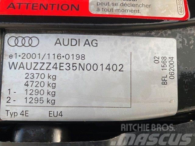 Audi A8 3.7 tiptronic quattro vin 402 PKWs