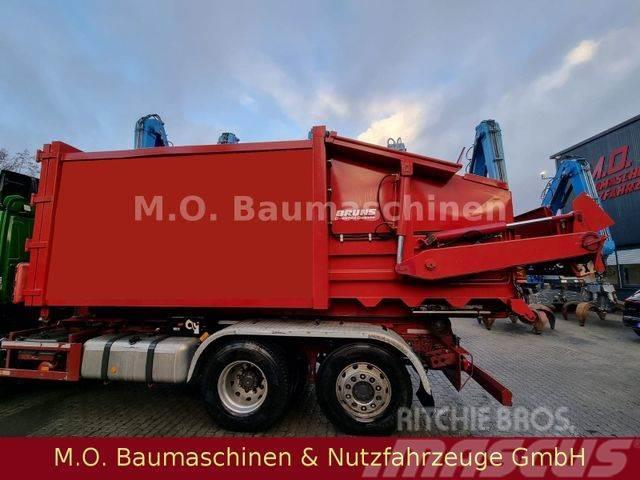 Bruns SP 1502 / Müllsammelaufbau/ Hecklader / Müllwagen