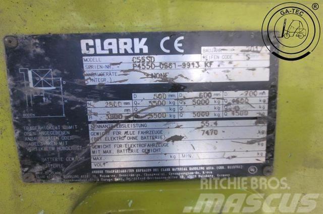 Clark C55SD Diesel Stapler