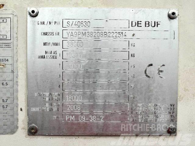  De Buf Beton-Mischer 9m³/Sermac 28m Betonpumpe Beton-Mischfahrzeuge