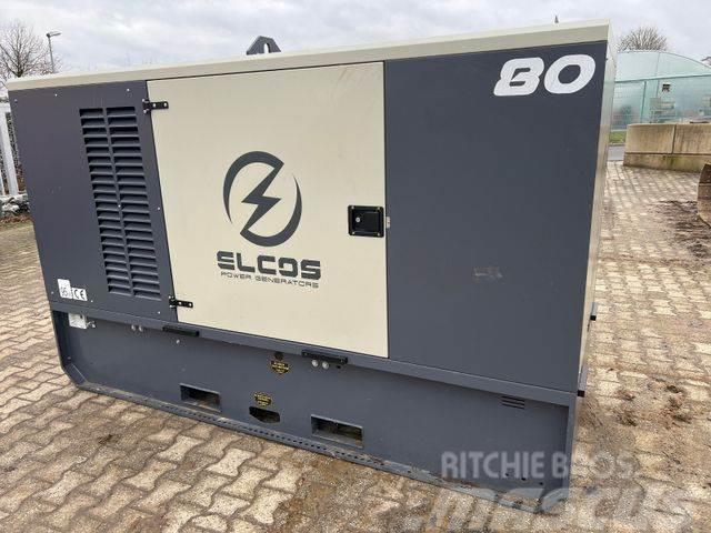  Elcos 80 KVA, Stromerzeuger, Aggregat, Generator Diesel Generatoren