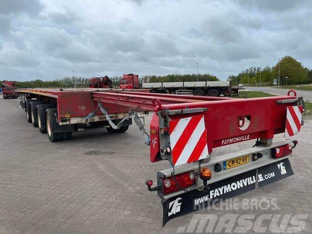 Faymonville 55 m long wing trailer Autotransport-Auflieger