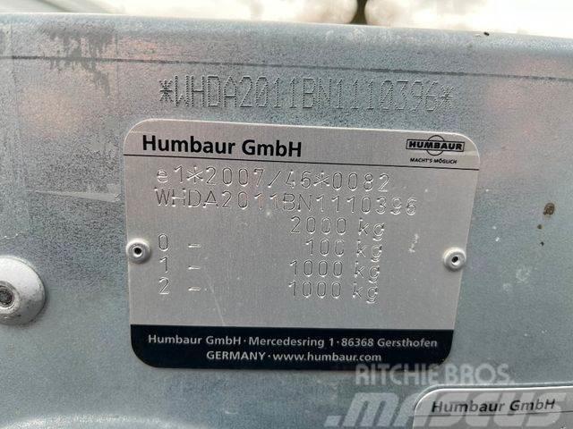 Humbaur FTK204020, Standort: FR/Corcelles Autotransport-Anhänger