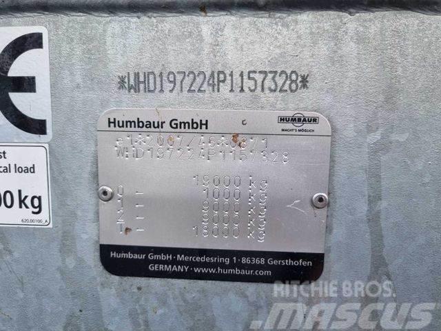 Humbaur HBTZ 197224 BS schräg mit Alu-Bordwände Tieflader