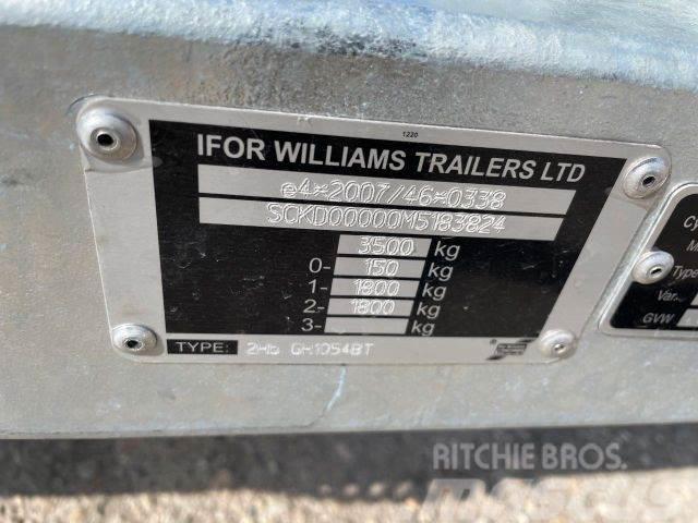 Ifor Williams 2Hb GH35, NEW NOT REGISTRED,machine transport824 Autotransport-Anhänger