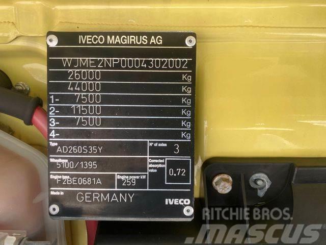 Iveco STRALIS 350 with sides 6x2, crane,EURO 3 vin 002 Kranwagen