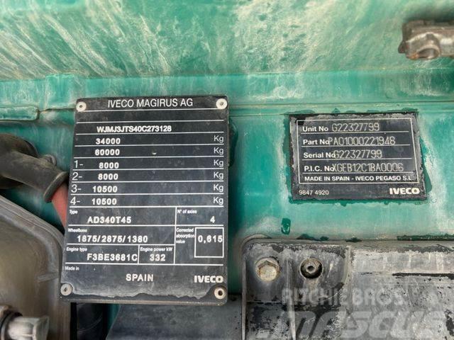 Iveco Trakker 450 8x4 Hiab Abrollkipper