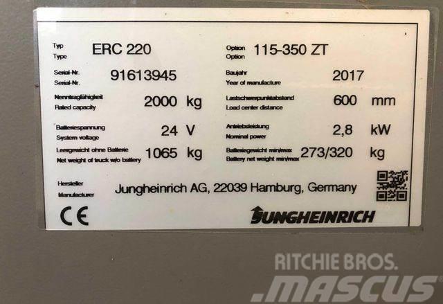 Jungheinrich ERC 220 - 3500MM HUB - 2000KG - 2357STD. Hochhub-Kommissionierer