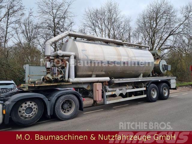 Magyar SMFF / 32T / 15.000 Liter / SMG Bitumenkocher / Tankauflieger