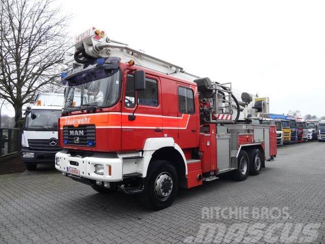 MAN FE410 6X6/ Vema Lift 32 Meter/ Feuerwehr LKW-Arbeitsbühnen