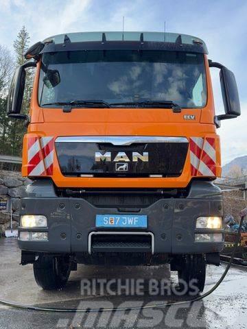 MAN TGS 18.400 ALLRAD 4X4 BLATT LUFT ABS 172 TKM Müllwagen