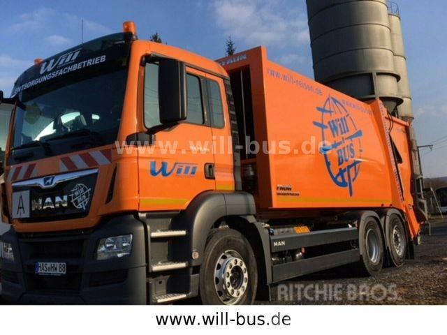 MAN TGS 28.360 EURO 6 FAUN 524 (MIETE möglich) Müllwagen