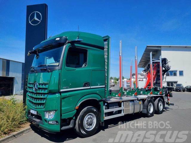 Mercedes-Benz Arocs 2751 L 6x2 (6x4) HAD + Kran: Epsilon M12Z Holzfahrzeuge