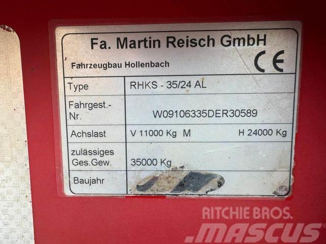 Reisch RHKS-35/24AL *Alu/Stahl Kippaufl./SAF/27m³* Kippladerauflieger