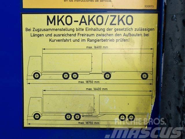 Schmitz Cargobull ZK 18/ Tandem Anhänger-Kastenaufbau