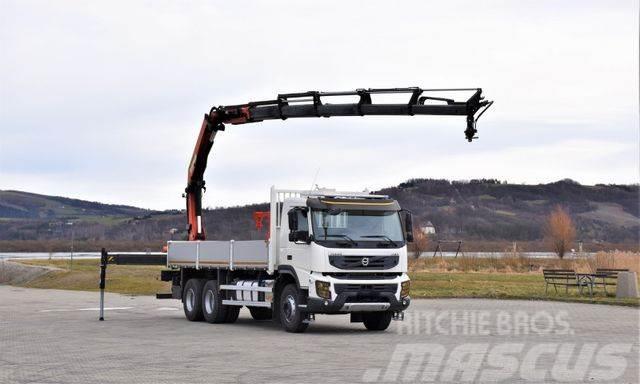 Volvo FMX 370 PRITSCHE 6,70m *PK 22002-EH+FUNK/6x4 Kranwagen