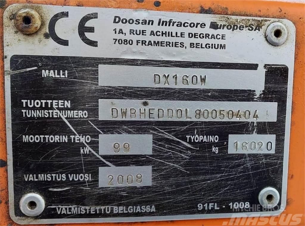 Doosan DX160W Mobilbagger